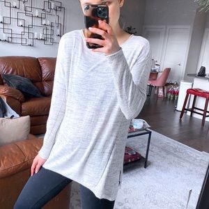 LOU & GREY COZY GREY MARLED SOFT TOP SMALL